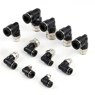 Articulación de codo rápida de plástico